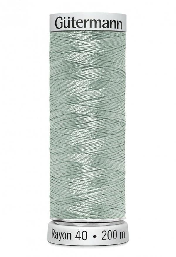 Gutermann No 40 Sulky Rayon Embroidery Thread 200m Rayon Thread Suitable For Embroidery