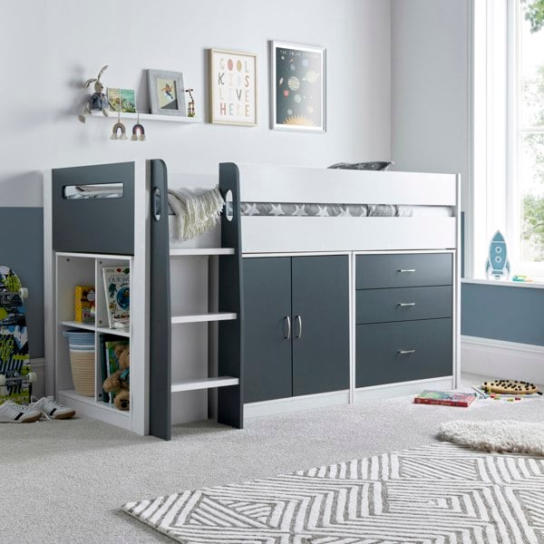 Bedmaster Lacy Mid Sleeper Storage Bed