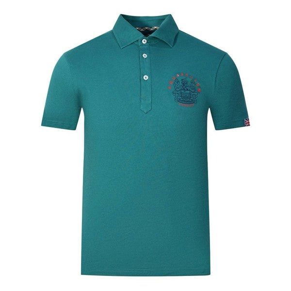 Aquascutum Unisex Adult Aldis London Logo Polo Shirt - Sea Green