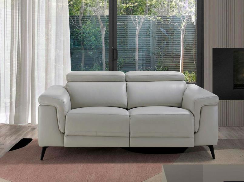 Angel Cerdá Relax sofa in grey leather 6107/6108