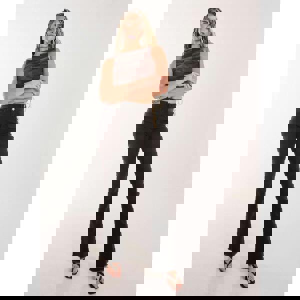 Pink Vanilla Ruched Racer Top