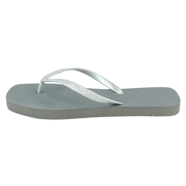 Spot On Ladies Spot On Squared Toe Flip Flops F00389
