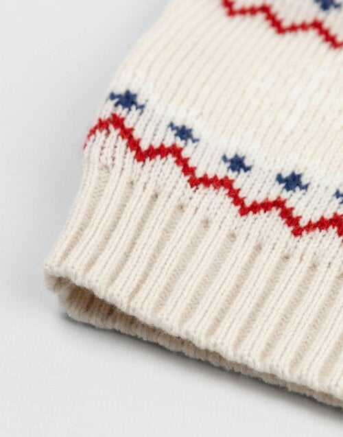 Bluey Unisex Kids Beige Character Christmas Jumper