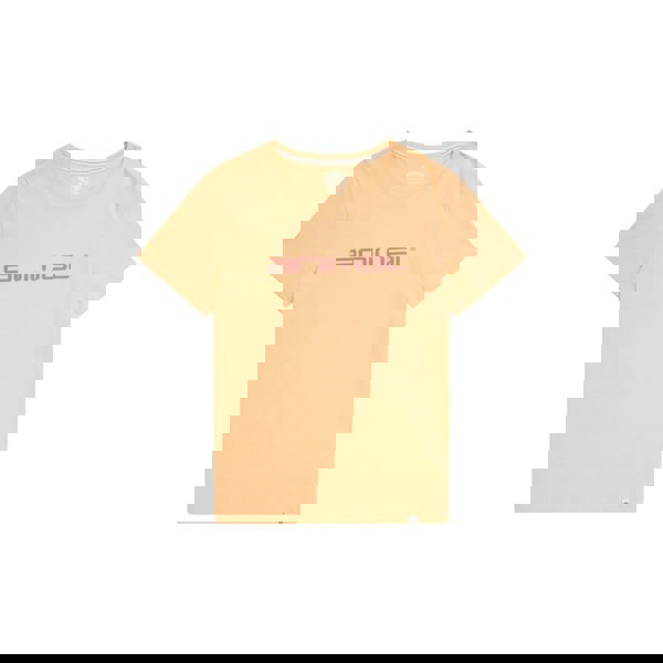 Animal Womens Marina Logo Organic T-Shirt - Peach