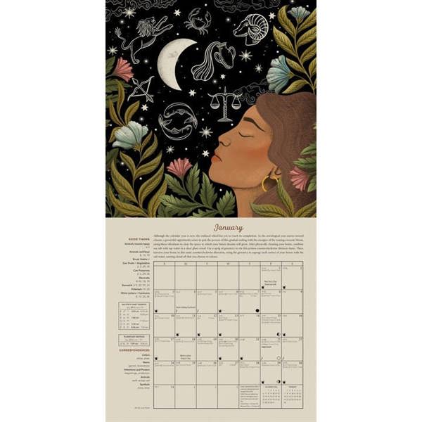 Llewellyn's Magical Moon Calendar 2027, Wall Calendars, Month To View, Natural World, Gift