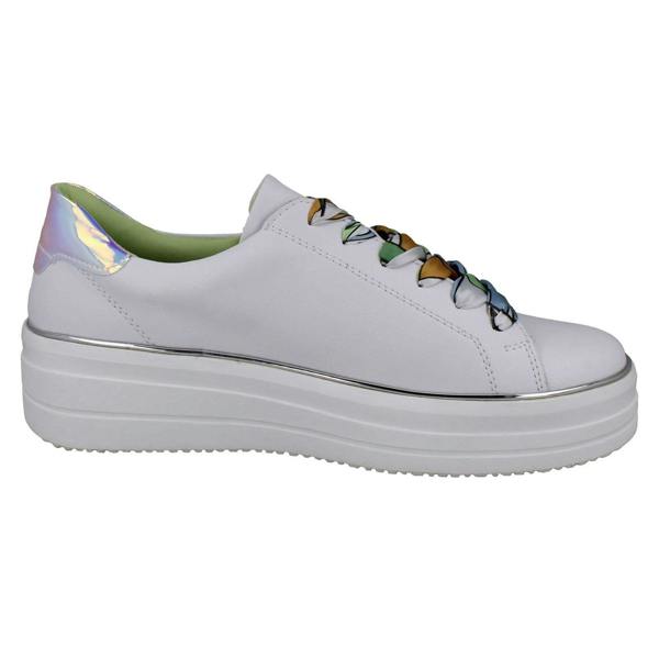 Remonte Ladies Remonte Scarf Lace Platform Trainers D1C06