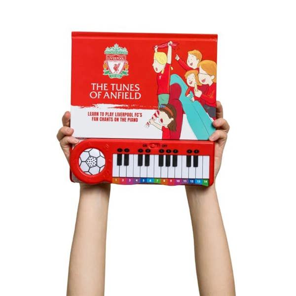 Liverpool FC Piano Book, Activity & Colouring Books, Sports, Gift