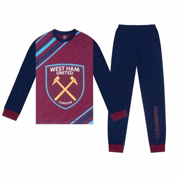 West Ham United FC Kids Long Pyjamas 5 - 6 Years, Clothing, Sports, Gift