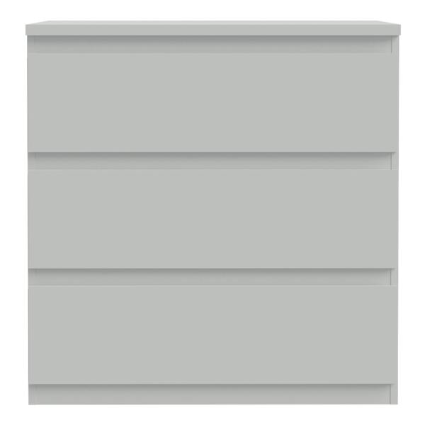 Edmore 3 Drawer Chest in Light Grey