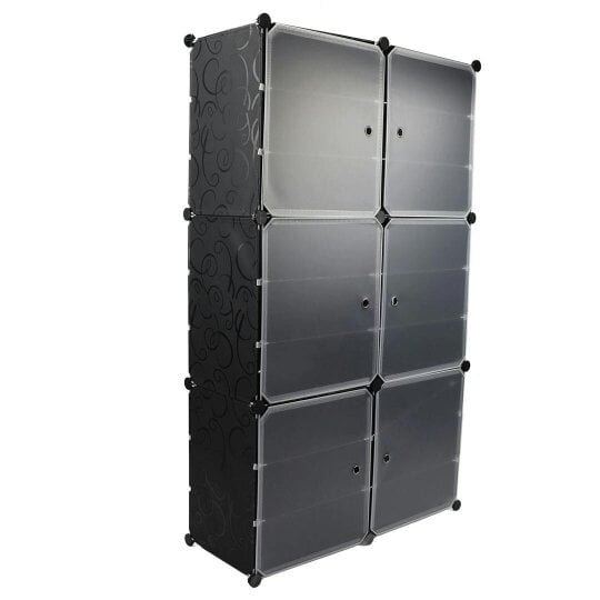 Havendro Shoe Rack Organizer 9-Tier Stackable Shoe Storage Cabinet Space Saving