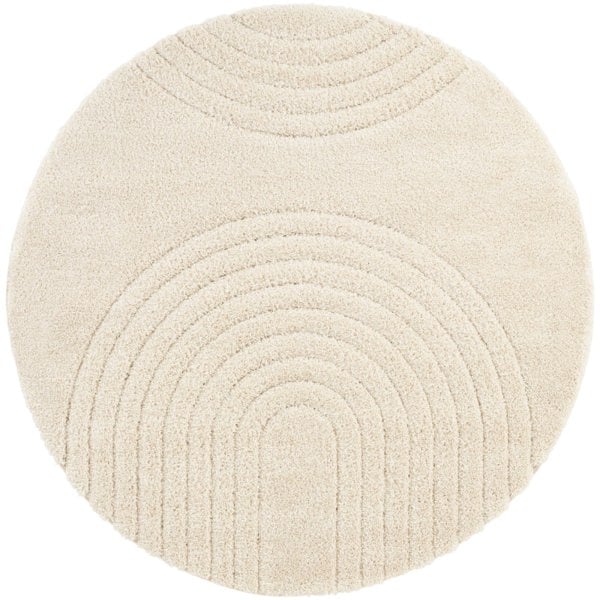 Design Deep-Pile Rug Fergus Round 160 cm