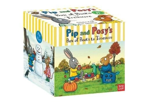 Pip and Posy's Box Set of 8 Books to Treasure - Everyday Toddler Adventures and help children learn about the values of friendship and kindness