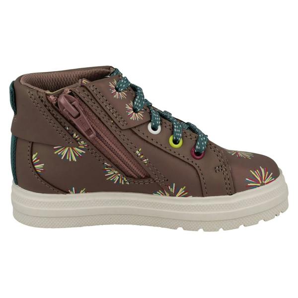 Clarks Girls Clarks Casual Thick Soled Boots Nova Pom