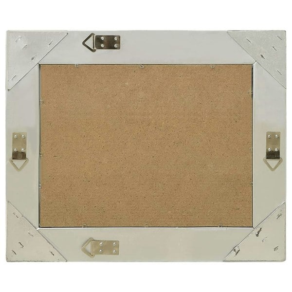 Berkfield Wall Mirror Baroque Style 50x40 cm Silver