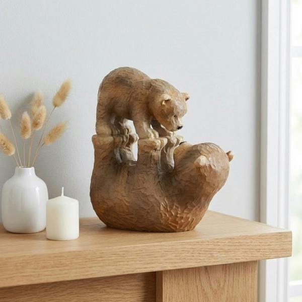 Garden Greatness Billy and Beau Bear Playing Ornament