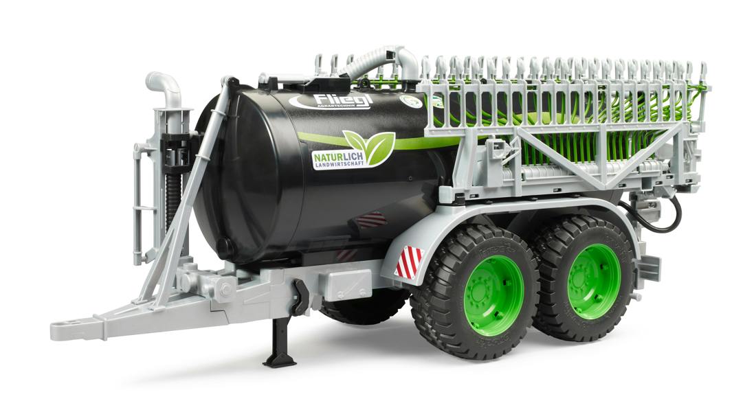 Bruder Fliegl barrel trailer Jumbo Line Plus Detailed Vehicle & Playset Model