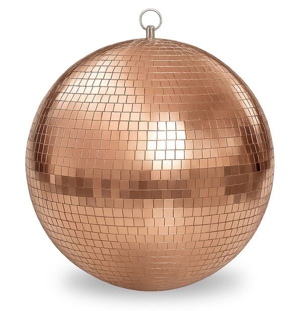 FX Lab Fxlab 12" Mirror Ball Rose Gold