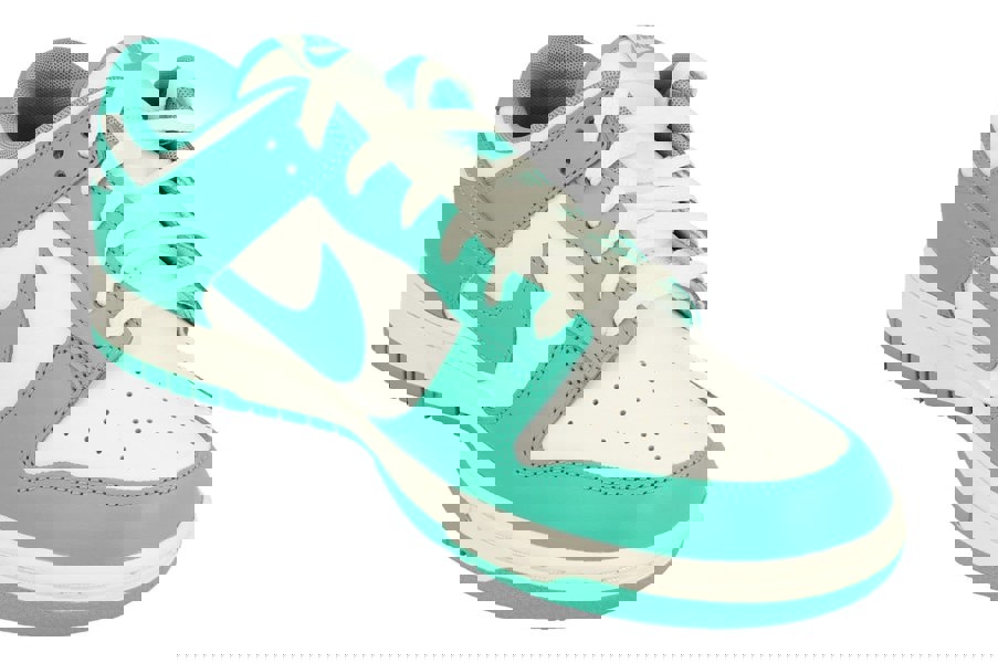 Nike Dunk Low Retro Bttys Mens Trainers Dv0833  101 - White Clear Jade White 101 - Photo 3