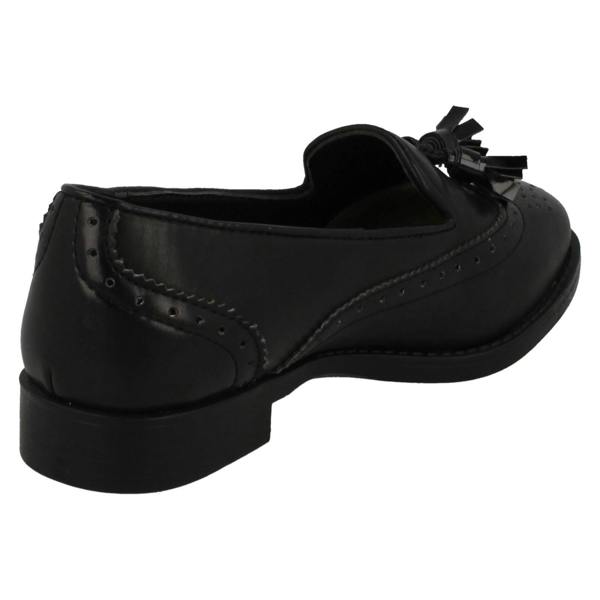 Spot On Girls Spot On Brogue Detail School Shoes