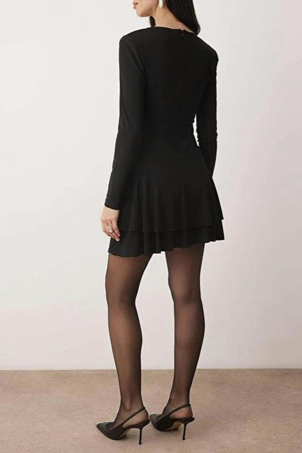 WOVCOR Super Mini Shorts Lined Evening Dress