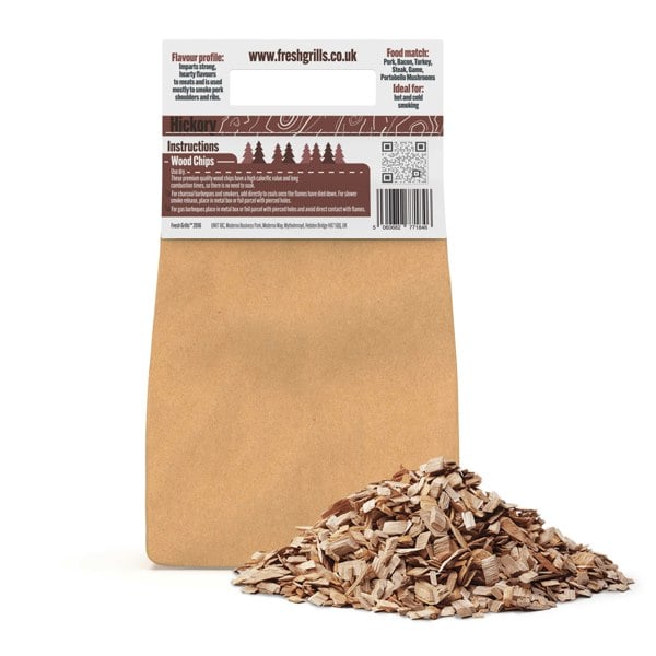 Fresh Grills Portable BBQ with Hickory Wood Chips