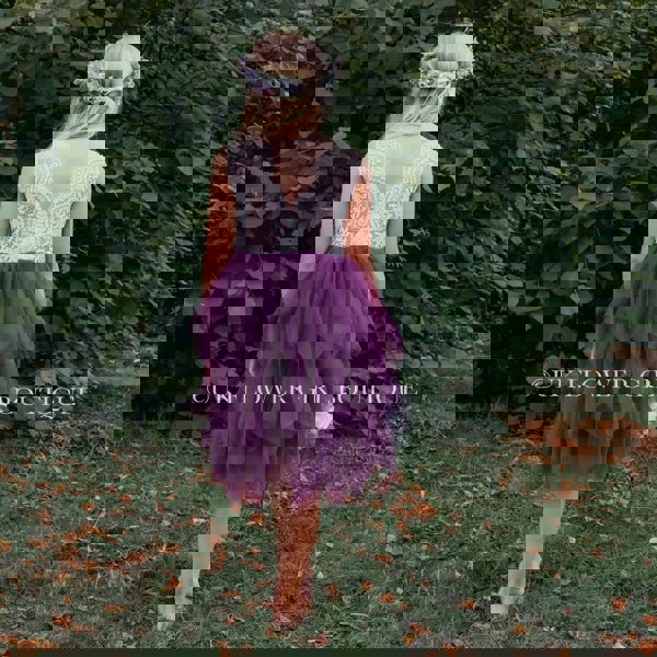 Rear of dress to show detailing