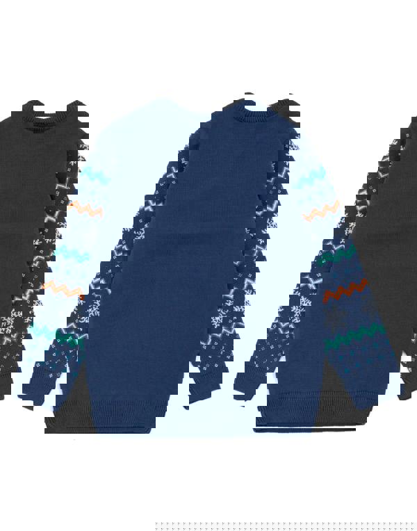 SpongeBob SquarePants Unisex Kids Blue Let It Snow Sweatshirt