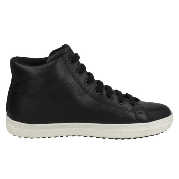 Spot On Ladies Spot On Hi-Top Trainer Boots
