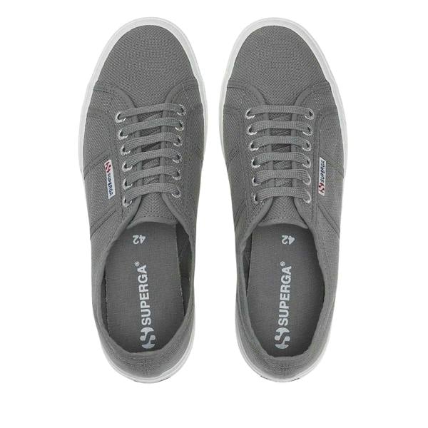 Superga Womens/Ladies 2750 Cotu Classic Canvas Casual Shoes - Grey Sage - 