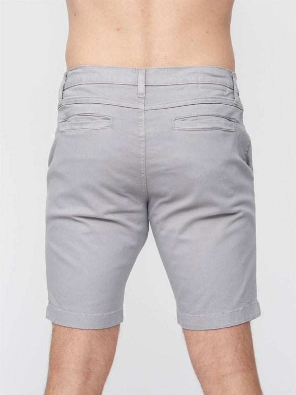 Duck and Cover Moreshore Chino Shorts Light Grey