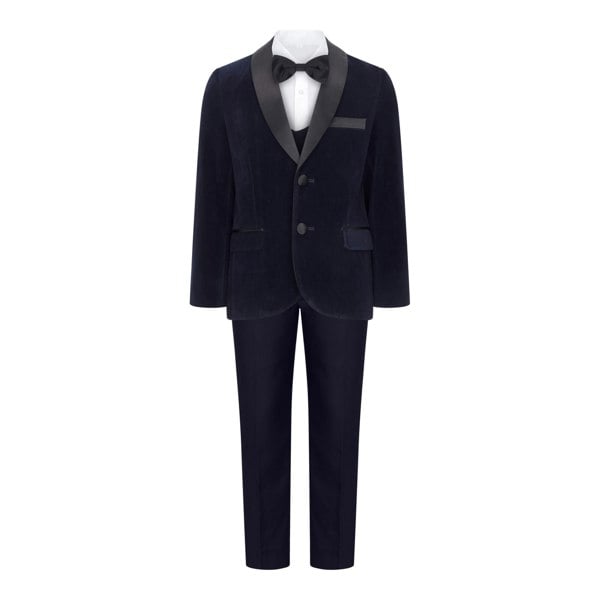 5 piece navy tuxedo