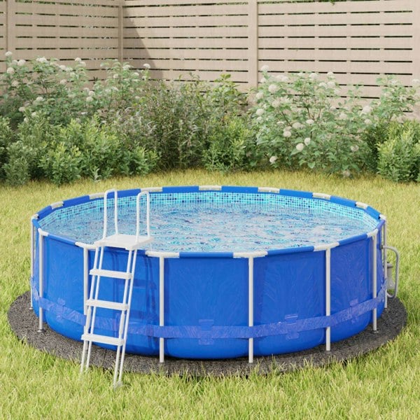 Berkfield Pool Ground Cloth Light Grey �â�_306 cm Polyester Geotextile