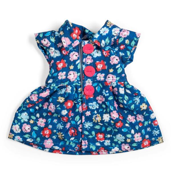 Bigjigs Toys Navy Floral Dress - Small