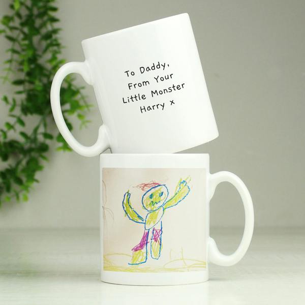 Personalised Children's Drawing Mug - lifestyle shot