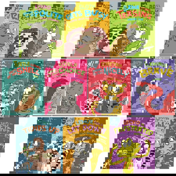 Sue Graves Behaviour Matters Series 10 Books Collection Set (Gecko, Flamingo, Llama, Cheetah, Rhino, Koala, Turtle and MORE)