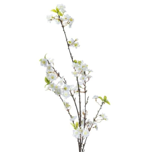 Wyld Haus Set of 3 Artificial Flowers White Cherry Blossom Sprays