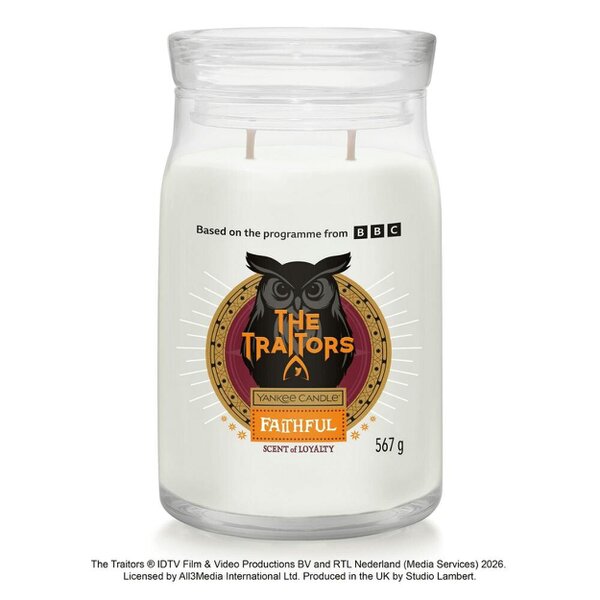 Yankee Candle The Traitors Faithful Signature Large Jar Candle