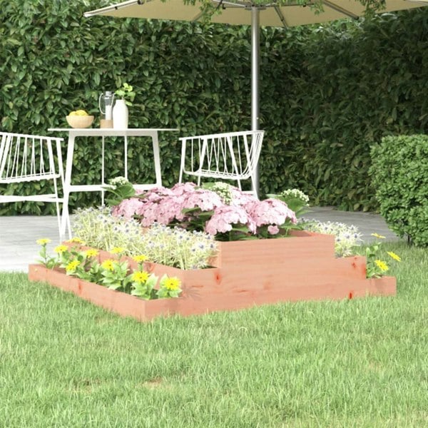 Berkfield Planter 110x110x27 cm Solid Wood Douglas