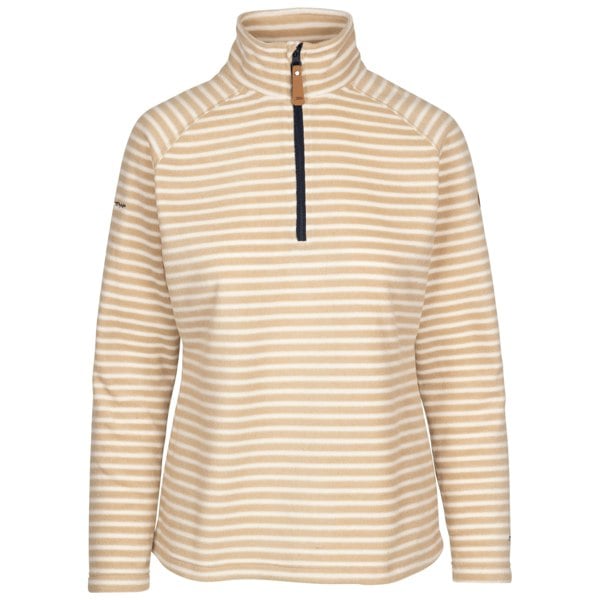 Trespass Womens Silvana AT100 Fleece Top - Soft Stone