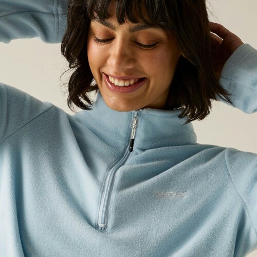 Regatta Great Outdoors Womens Sweetheart 1/4 Zip Fleece Top - Skyway