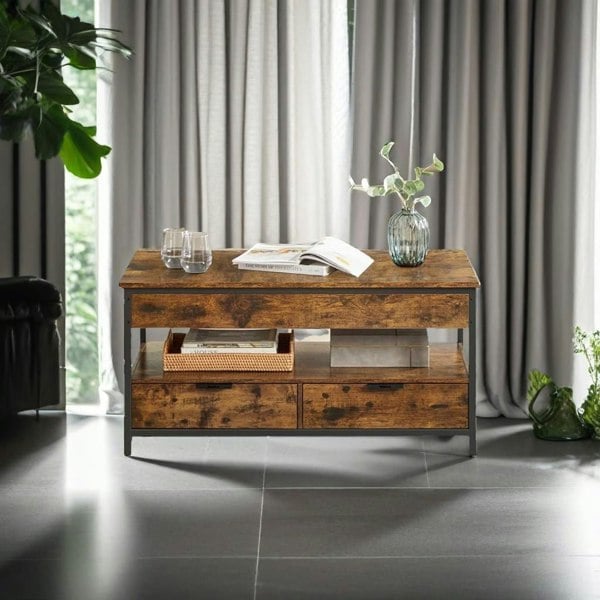 Modcraft Coffee Table with Storage Drawers