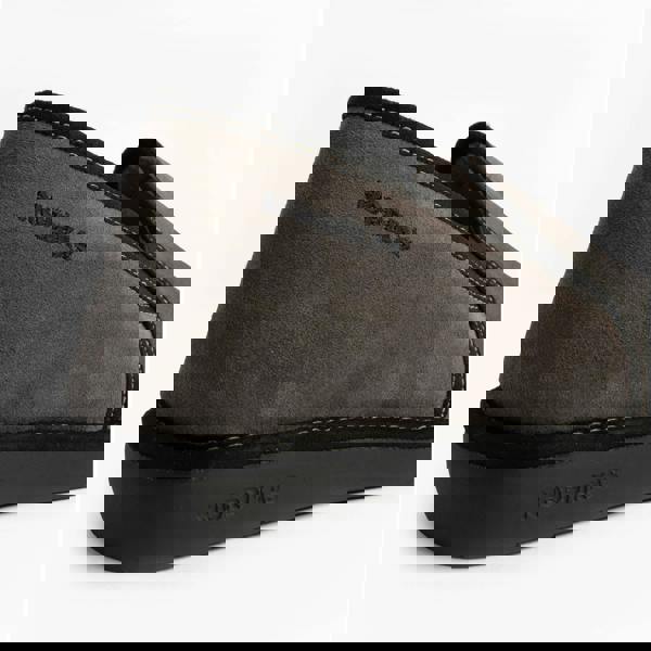 Nordikas Nordikas 663 Mens Suede Full Slippers Grey