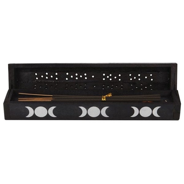 Serano Triple Moon Wooden Sage Incense Box Set