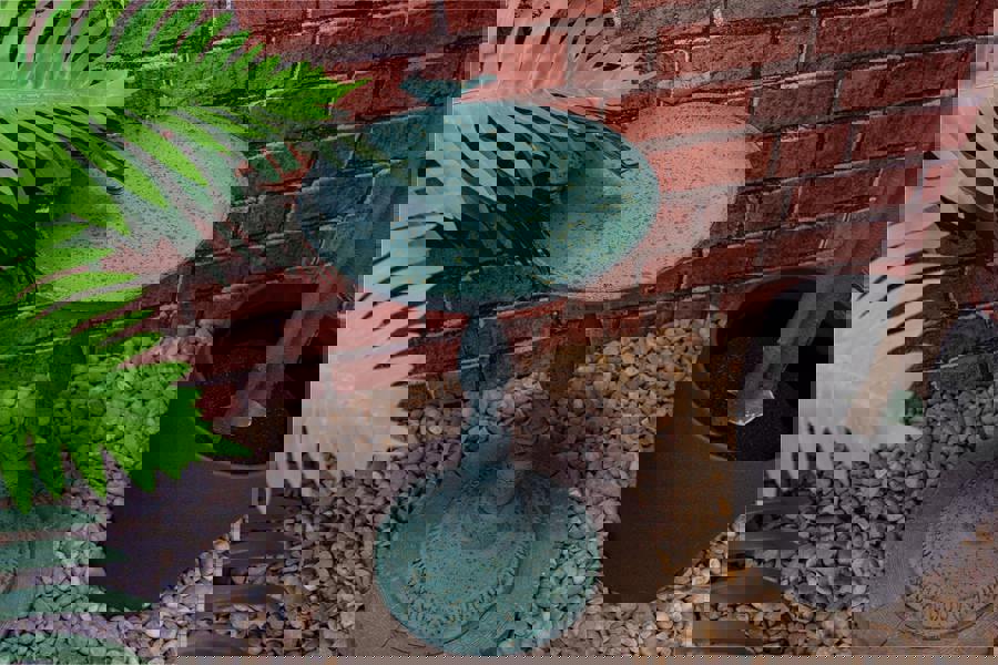 St Helens Ornamental Free Standing, Weather Resistant, Pedestal Style, Easy Assemble Bird Bath