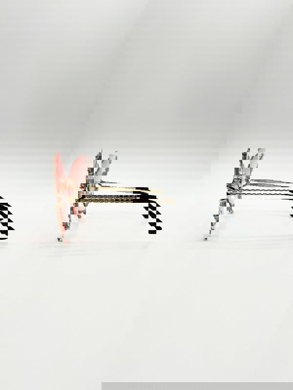 SVNX Butterfly Lens with Crystal Detail in Gradient Pink