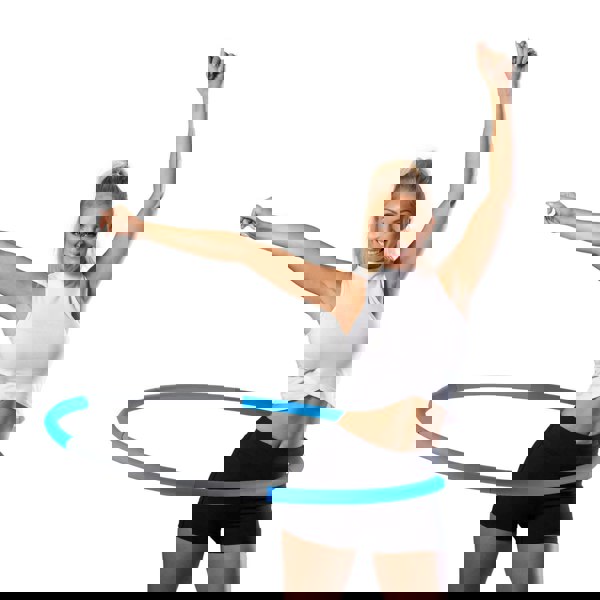 Azure Weighted Hula Hoop Workout - Waist Toning