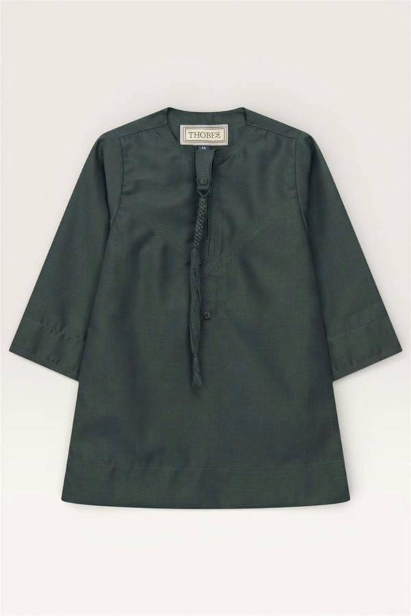 Infinity Leather Baby Boys Ramadan Moroccan Thobe Robe Emirati Eid Jubba- B-TT001