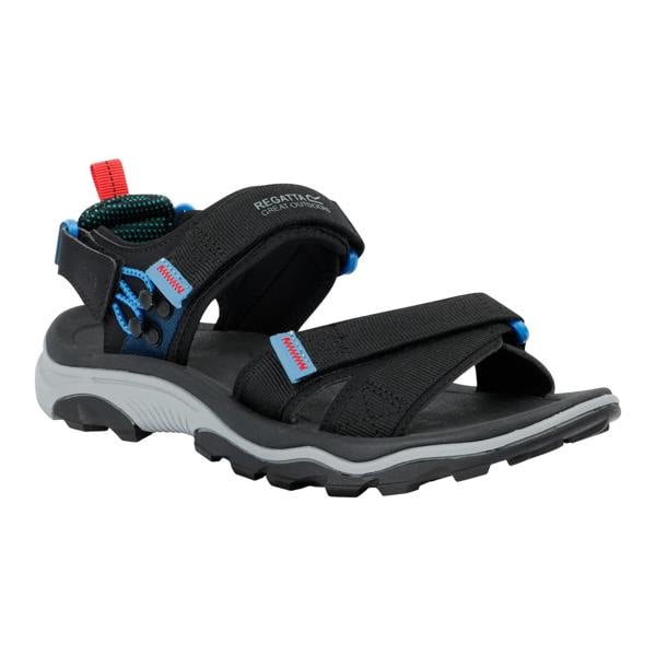 Regatta Mens Blaze Sandals - Black/Coronet Blue