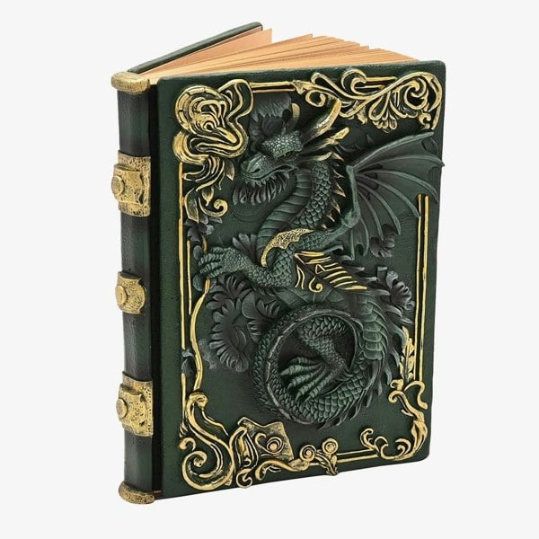 T. H. Baker Mystic Legends Green Dragon 3D Notebook 69717