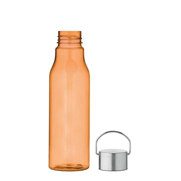 MidOcean Vernal Transparent RPET 600ml Bottle - Orange - 